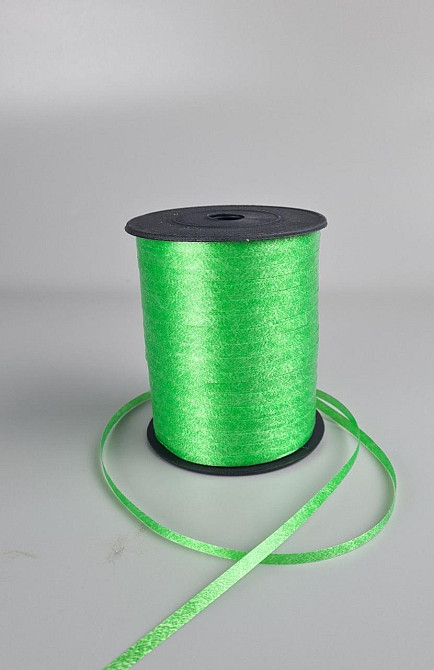 Стрічка для повітряних куль і подарунків 300 метрів зелена (1 пачка) Харків - фото 1