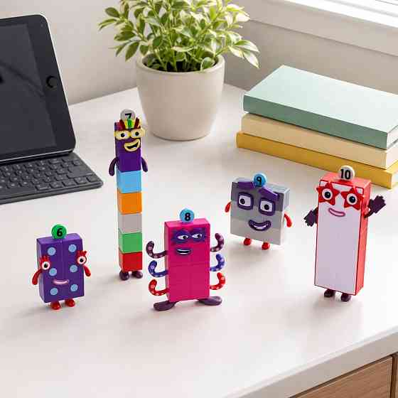 Набір ігрових фігурок Numberblocks Друзі від 6 до 10 Вінниця