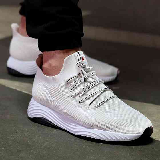 Кросівки Чоловічі Білі Тканинні Boost Пінка (розміри: 42,43,44,45) — 05 Дніпро