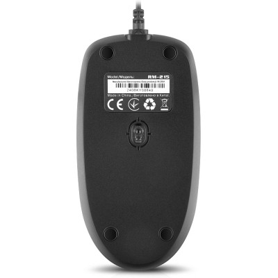 Мышка REAL-EL RM-215 USB Black/Gray (EL123200037) Винница - изображение 2