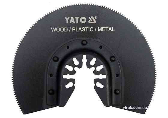 Полотно-насадка різальне YATO HSS сегментне для реноватора, Ø= 88 мм [10/100] Одесса
