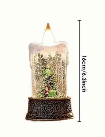 Новорічна LED свічка на батарейках Сміла