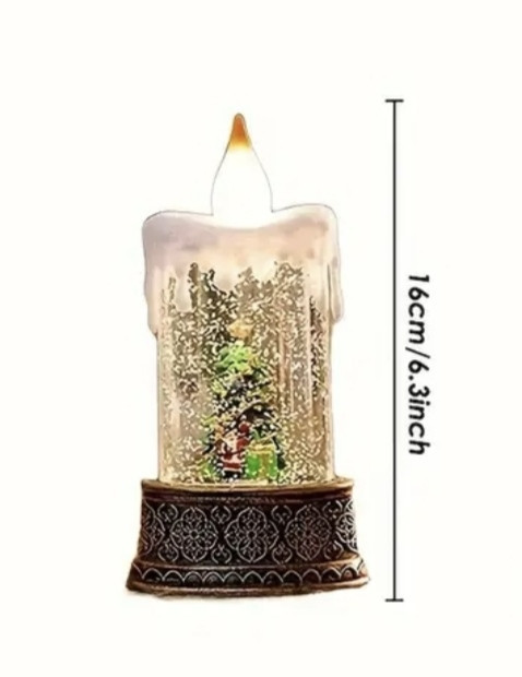 Новорічна LED свічка на батарейках Сміла - фото 2