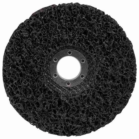 Коло зачистне з нетканого абразиву (корал) Т27 Ø125×22.23мм чорний м'який SIGMA (9176761) Рівне
