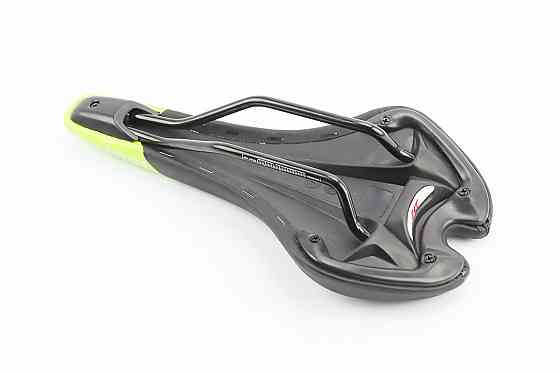 Сидіння MTB 280x140мм, чорно-салатове, НЕ оригінал Київ