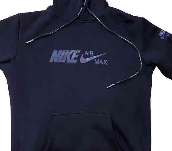 Мужская зимняя толстовка Nike Air Max  ESSENTIALS+ FLEECE MEN'S HOODIE Киев