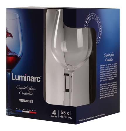 Набор бокалов Luminarc Menades, 4х550 мл (6932021) Киев