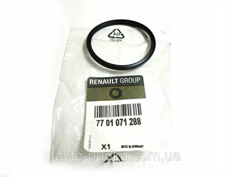 Ущільнювальне кільце патрубка інтеркулера на Renault Trafic II 2006-2009 2.0dCi Renault (оригінал) 7701071288 Новий Розділ - фото 1