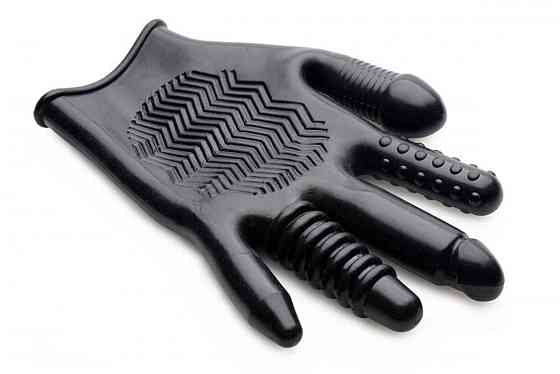 Перчатка с разными текстурами Master Series Pleasure Poker Textured Glove Sex Aura Киев