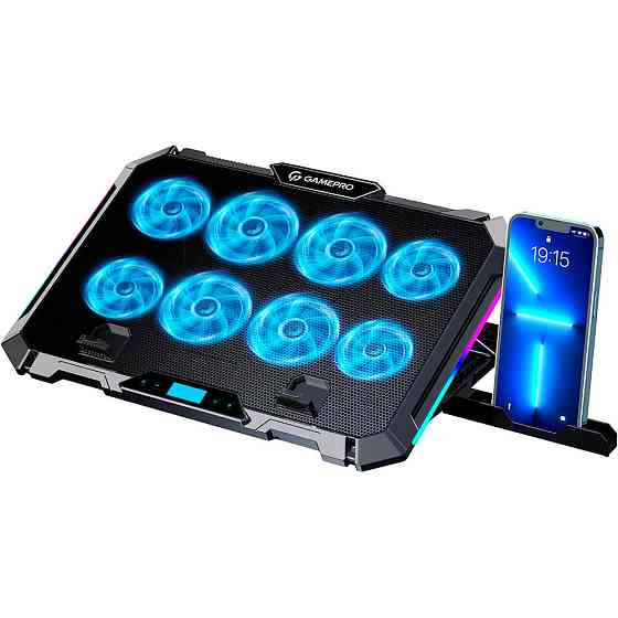 Охолоджуюча підставка для ноутбуку GamePro CP795 ( Чорний ) Харків