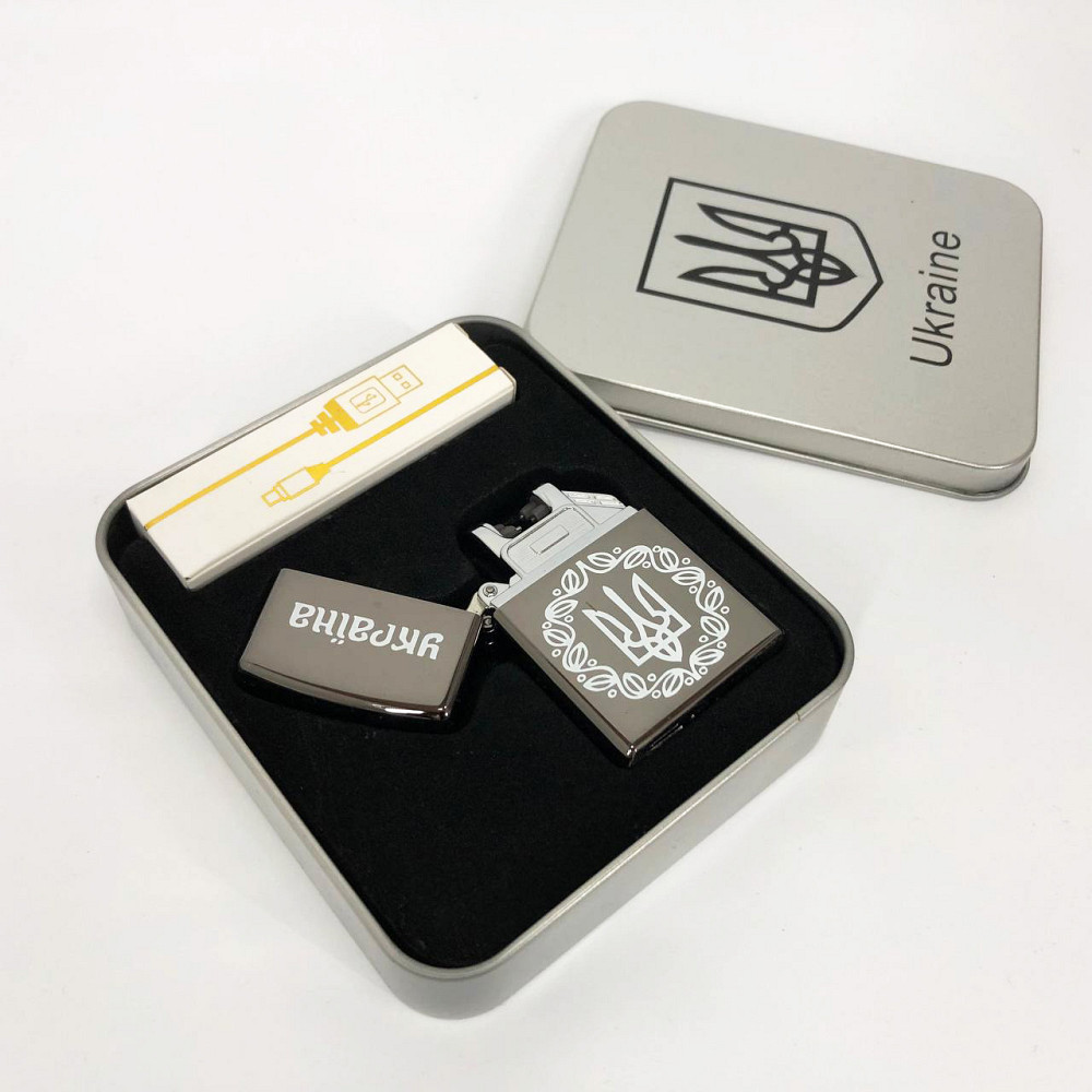 Зажигалка импульсная электронная USB, Необычная зажигалка Электроимпульсная с зарядкой QT-26 Львов - изображение 3
