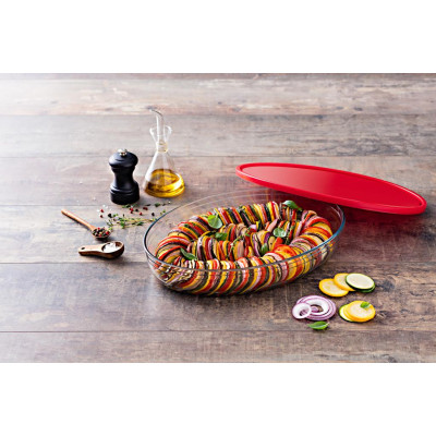 Форма для выпечки O Cuisine з кришкою овальна 35 х 24 х 6 см 3 л (346PC05/7645) Винница - изображение 4