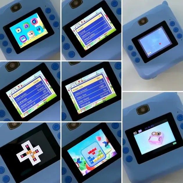 Детская фотокамера D2 с передней камерой, функцией печати, поддержкой карты памяти и MP3 Коломыя - изображение 9