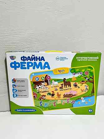 Дитячий розвиваючий килимок Прекрасна ферма M 3455 укр. мовою Вінниця