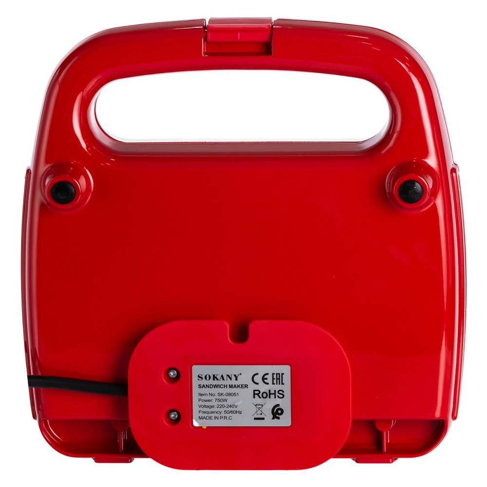 Сендвічниця - бутербродниця з антипригарним покриттям Sokany SK-08051 Коломия - фото 8