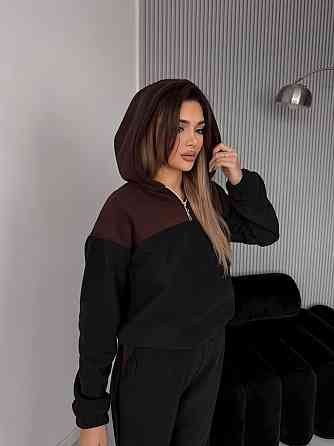 Жіночий теплий костюм (двокольоровий) Одеса