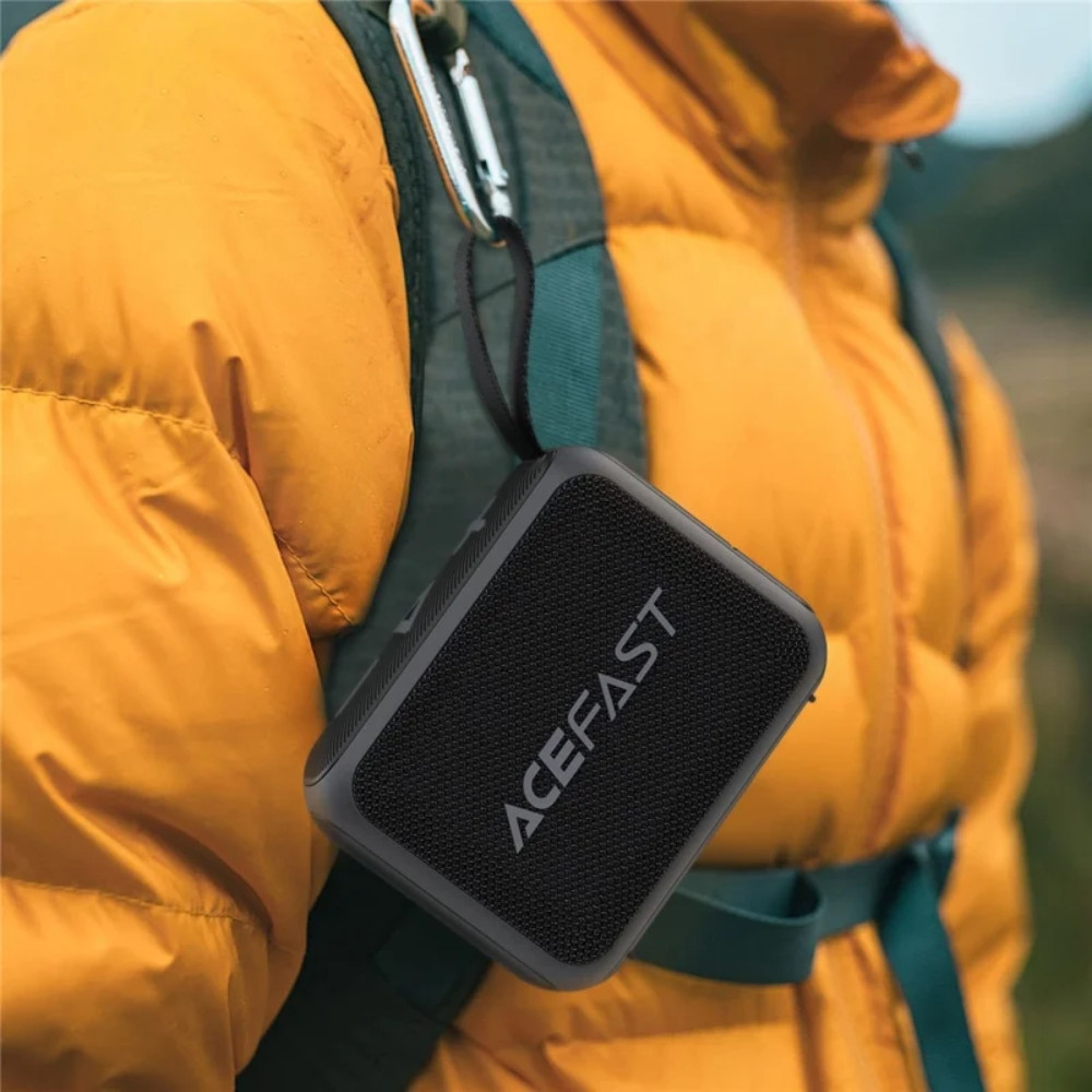 Портативна колонка ACEFAST K4 Go portable wireless speaker, 5W, IPX7, Black Одеса - фото 8