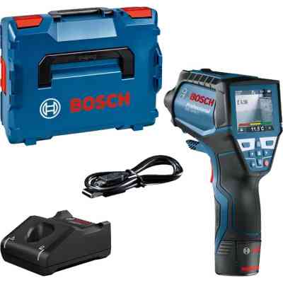 Пірометр Bosch Professional GIS 1000C, -40град. до +1000град., .0.2град., IP54, 0.54кг, кейс (0.601.083.301) Вінниця