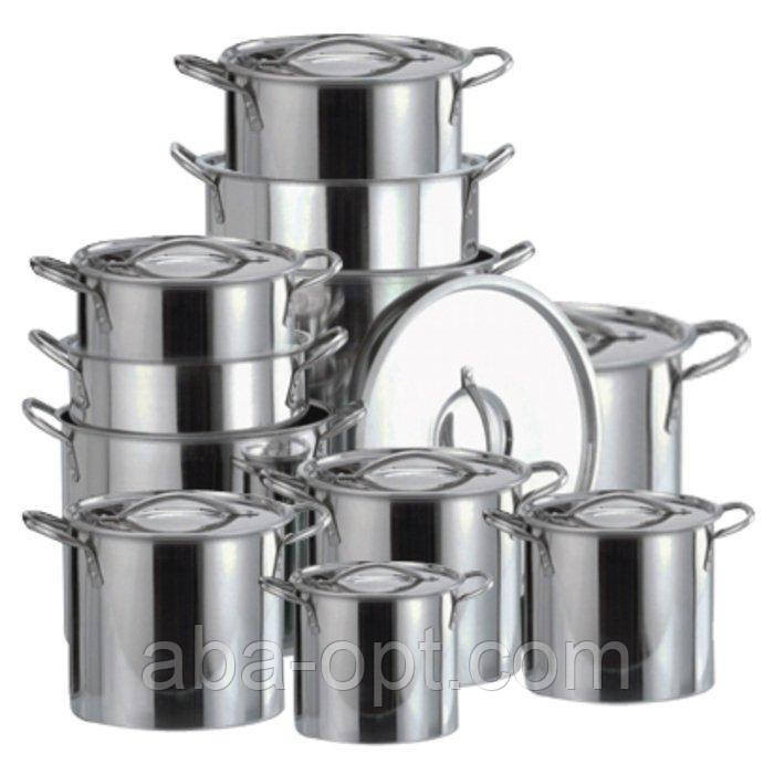 Набор кастрюль из нержавеющей стали  3 шт V 15 / 18.5 / 24 л ( шт ).Aba-Opt Одесса - изображение 1