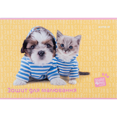 Альбом для малювання Kite Studio Pets, 12 аркушів (SP24-241) Вінниця - фото 7