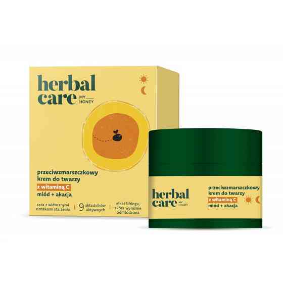 Крем для обличчя проти зморшок з вітаміном С Herbal Care Farmona 50 мл Вінниця
