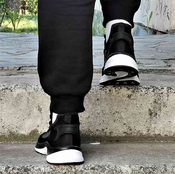 Кроссовки Adidas Мужские Черные Адидас BOOST Сеточка (размеры: 42,43,44,45) Днепр