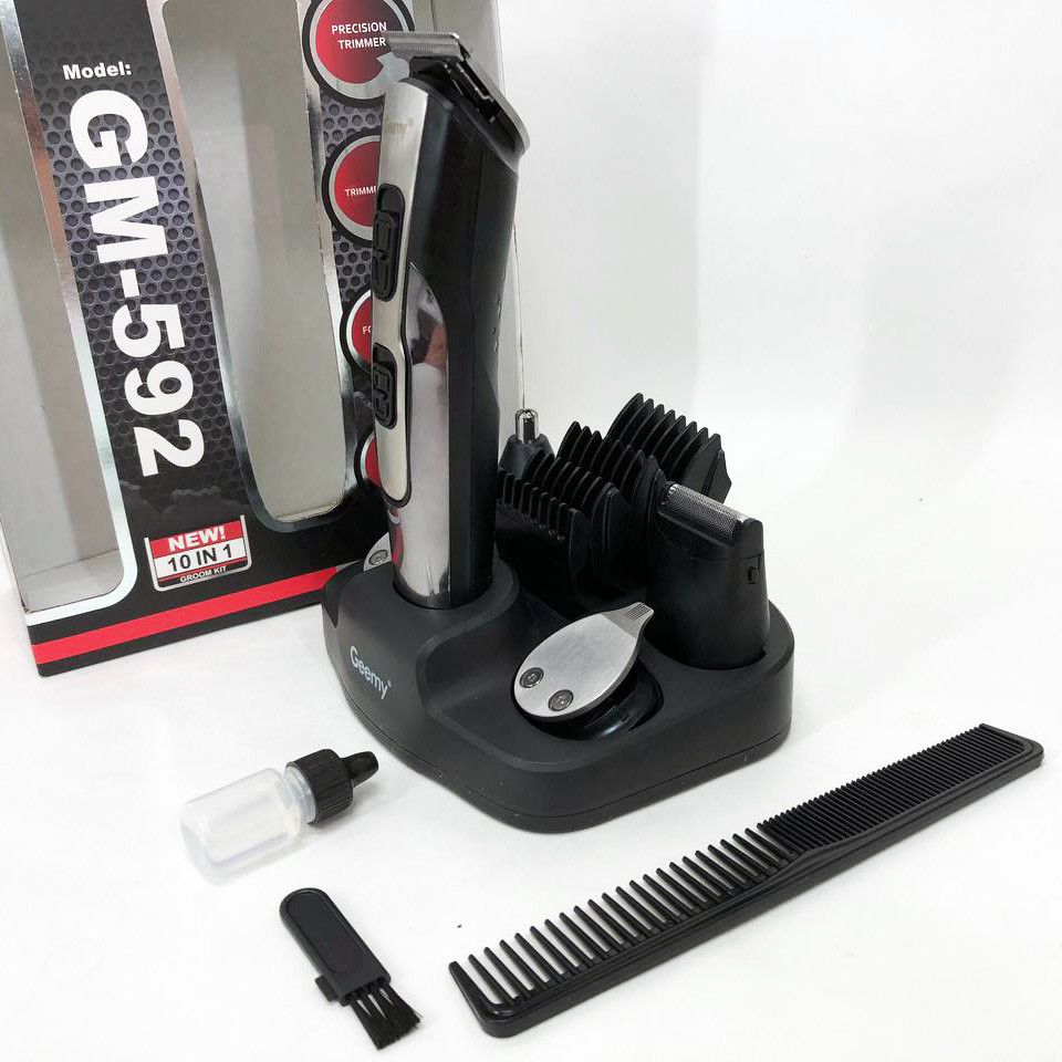 Мужской триммер для окантовки GEMEI, Машинка для стрижки короткой стрижки Электромашинка волос VE-92 Львов - изображение 15