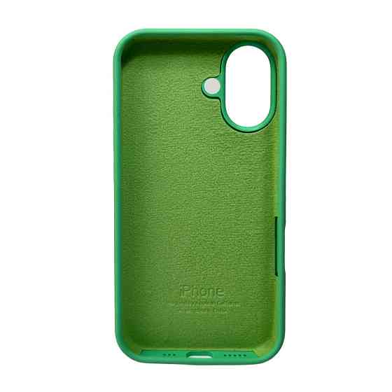 Чохол Silicone для Apple iPhone 16, Спірмінт Київ