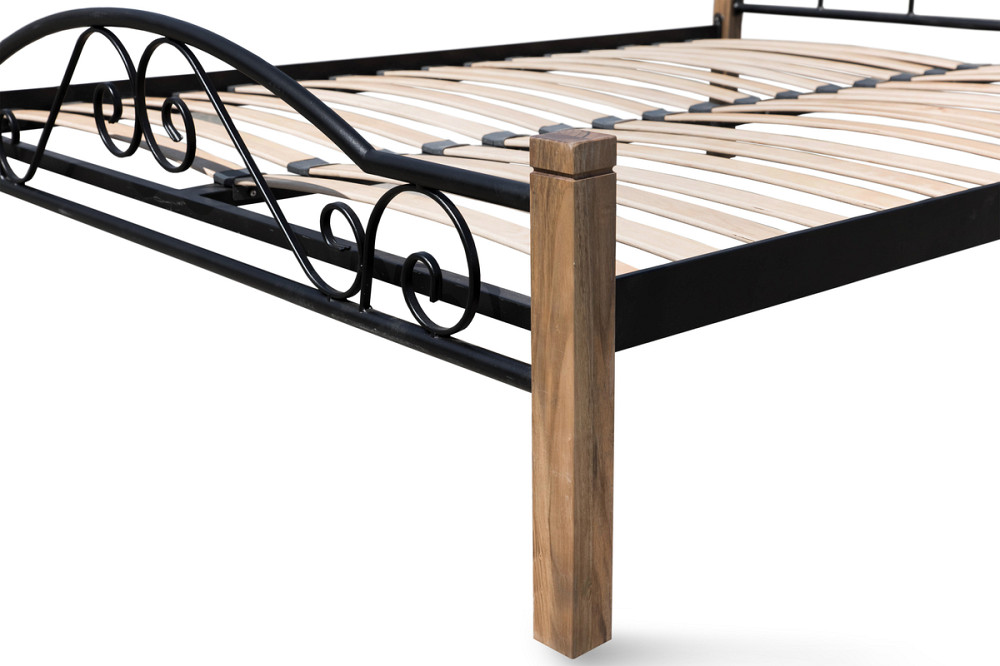 Ліжко Регіна Вуд 1600*2000, чорний Київ - фото 7