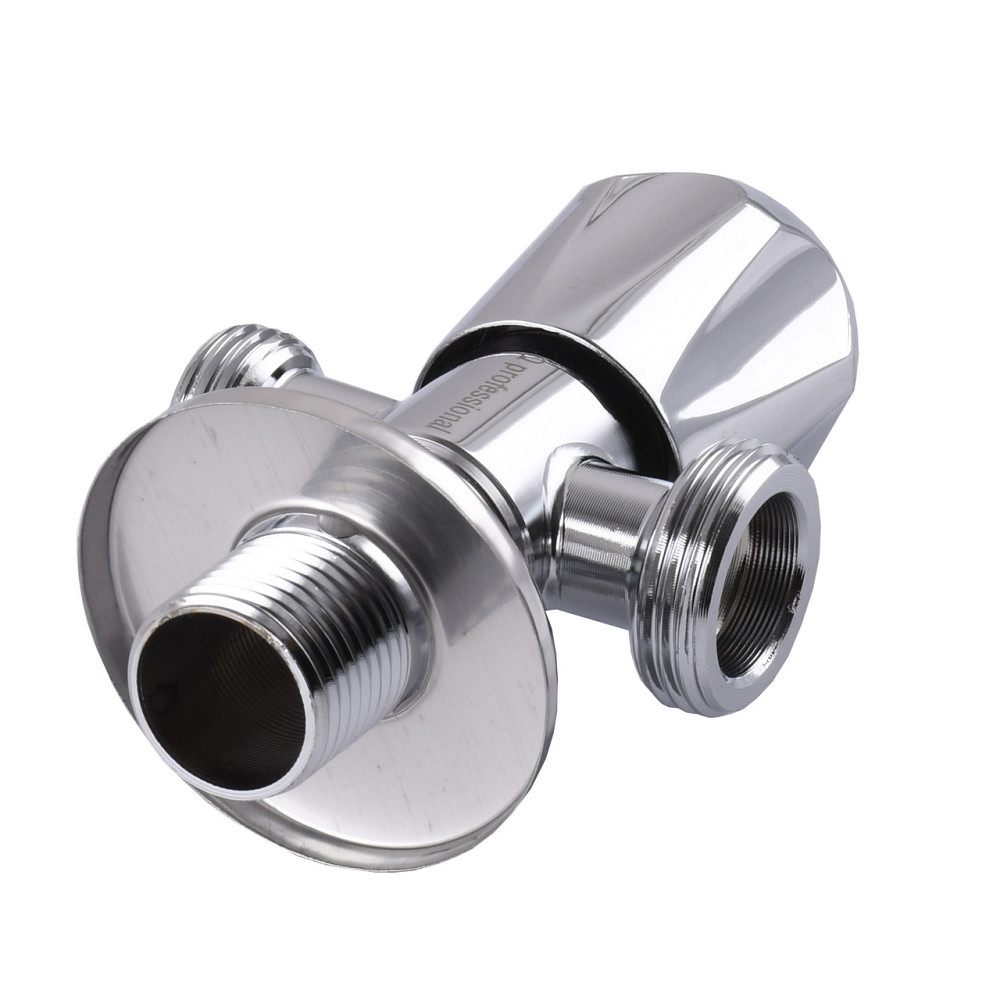 Кран вентильний кутовий Professional 1/2″X1/2″X3/4″ NV-QP555 Киев - изображение 3