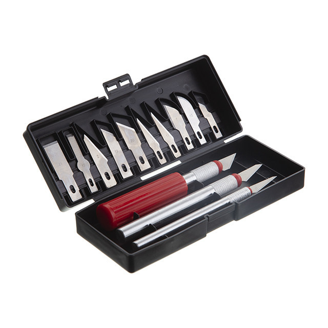 Набір скальпелів, 13 шт. INTERTOOL HT-0525 Київ - фото 1