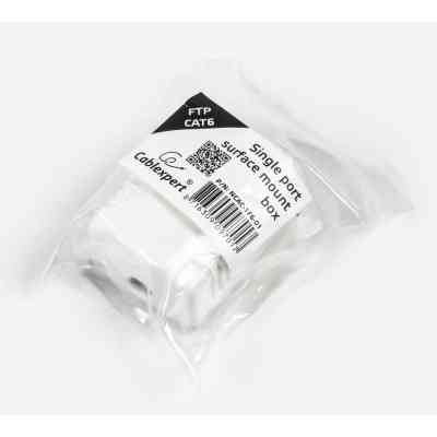 Комп&apos;ютерна розетка Cablexpert RJ45x1 FTP, cat.6 (NCAC-1F6-01) Вінниця