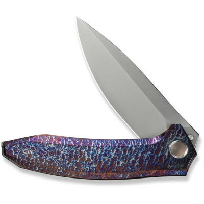 Ніж Weknife Acuminal, Rainbow Titanium, Stonewash (WE23070-4) Вінниця - фото 11