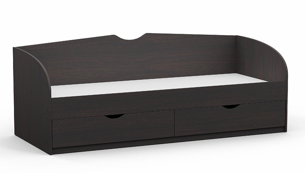 Кровать односпальная L-10, Венге Магия, 2030х934х766 Львов - изображение 1