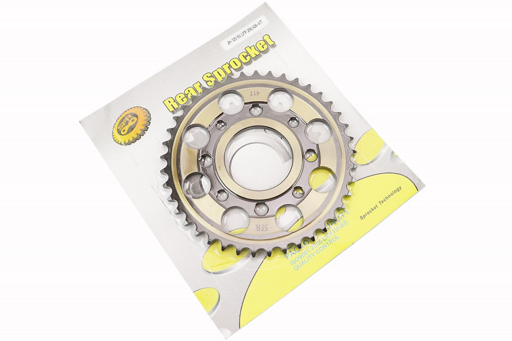 Зірка задня WY125 - 428-41Т - d=58; 4отв.*90mm "гартована" (ZS125J спиці) Київ - фото 2