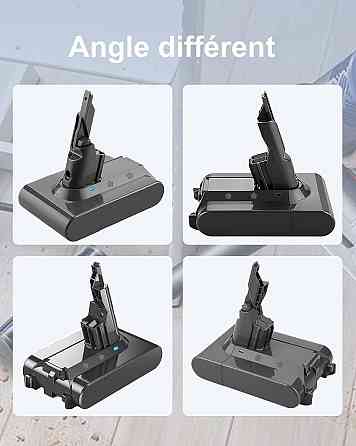 Акумулятор V7 SV11 Чорний 21.6V 4500mAh Li-ion змінний для ручного пилососа V7 SV11 Motorhead Pro Trigger Animal Car+Boat Extra Київ