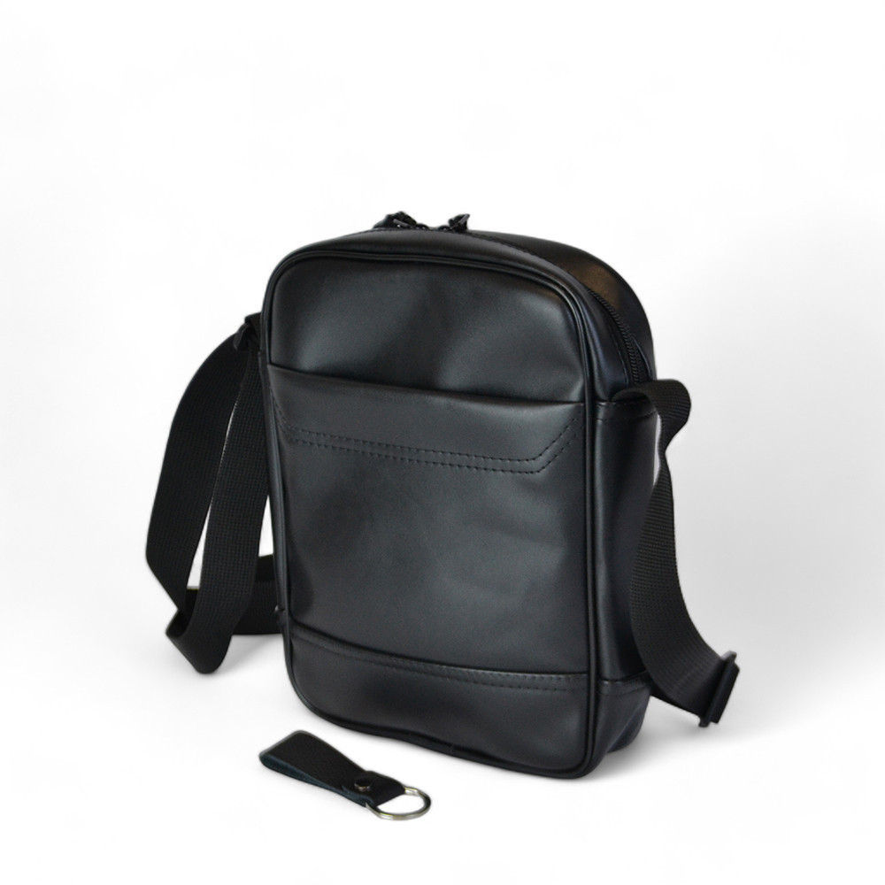 Сумка шкіряна чоловіча крос боді, Повсякденна сумка-месенджер, Сумка-месенджер для роботи WM-53 Івано-Франківськ - фото 2