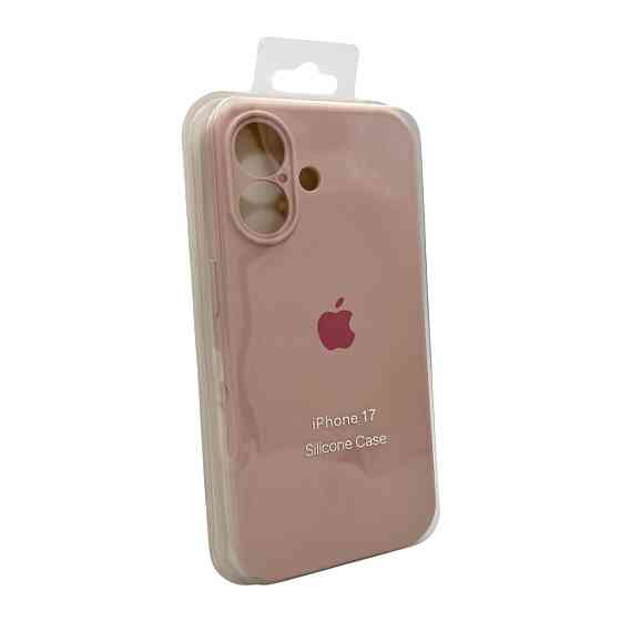 Чохол для смартфона Silicone Full Case AA Camera Protect for Apple iPhone 17 15,Pink Sand Київ