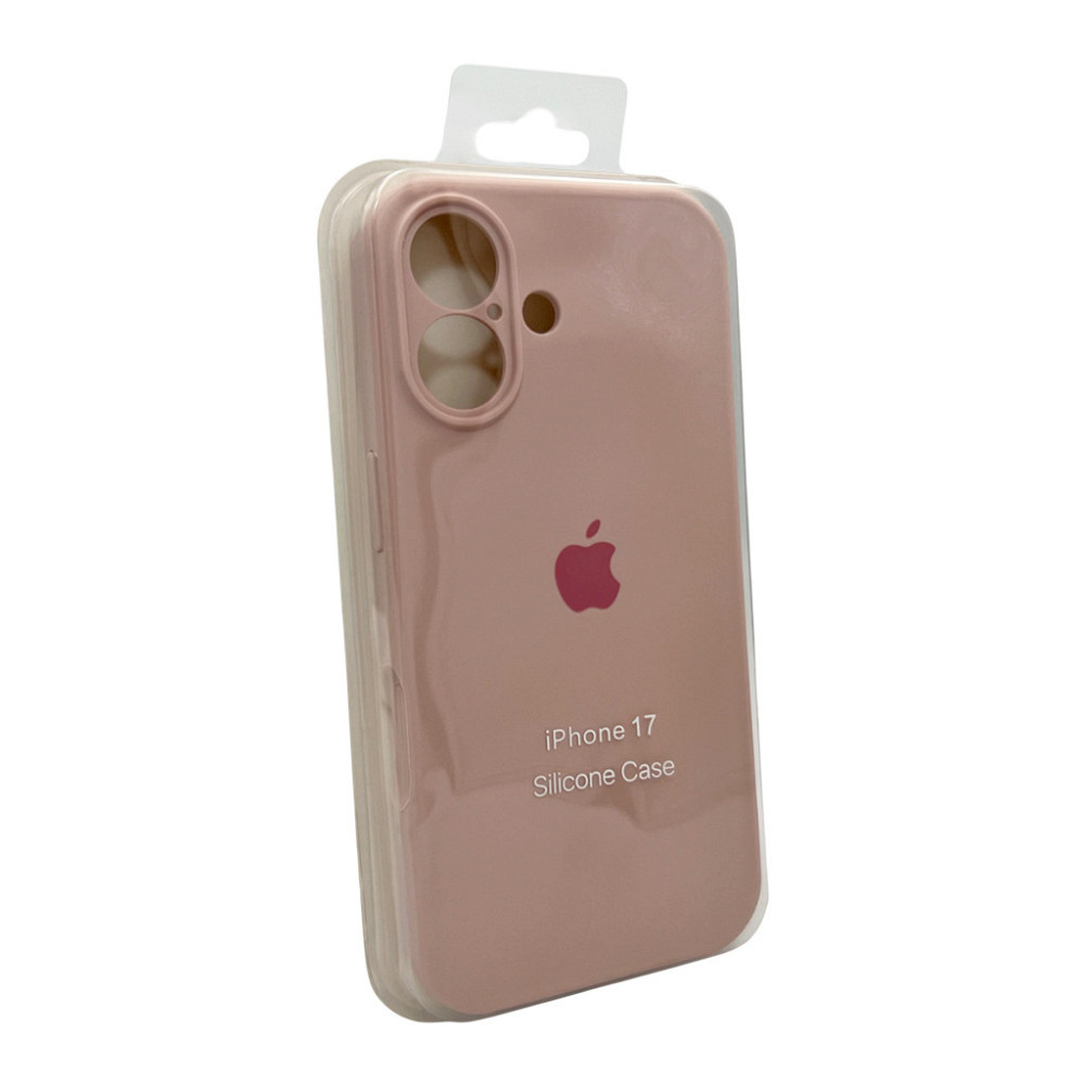 Чохол для смартфона Silicone Full Case AA Camera Protect for Apple iPhone 17 15,Pink Sand Київ - фото 2