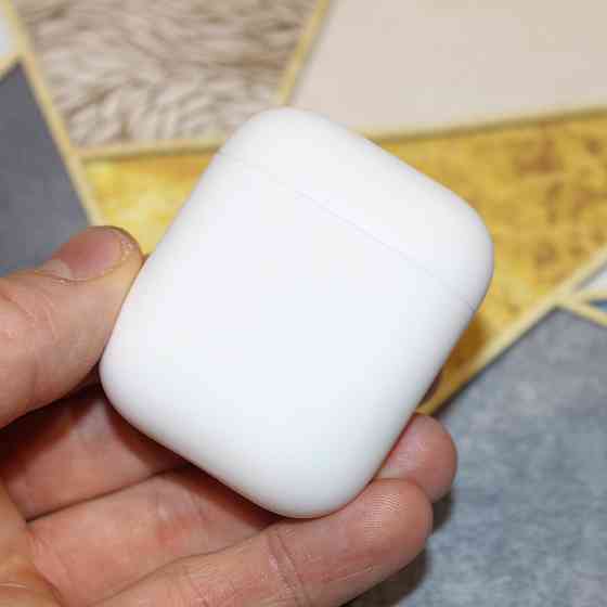 Силиконовый чехол AirPods 1/2 White Киев