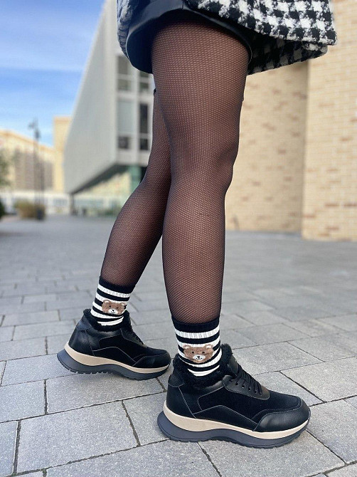 Ditas Кросівки жіночі DITAS MK-15 чорні (зима, шкіра+замша натуральна) (5310) 38р.39р.40р. 40 Коломия - фото 7