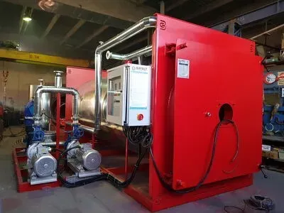 Нагрівач термомасла для бітумних ємностей Bafalt Kyk 3 000 Комбі дизель-газ, Туреччина Київ