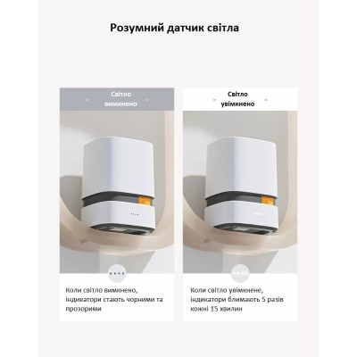 Контейнер для мусора JAH Paperwaste Квадратный Белый 15 л (20263) Винница - изображение 9