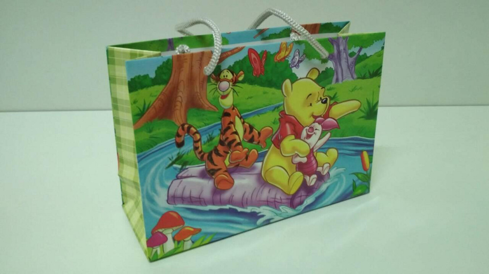 Пакет паперовий малий горизонтальний 11/18/5 (арт М006) (12 шт.) Харків - фото 1