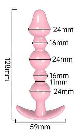 Анальне намисто Meleon Anal Beads AP-25 Sex Aura Київ