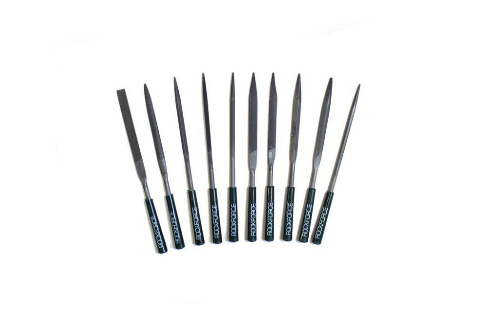 Набір надфілів різнопрофільних 10пр. (L-180мм, Ø5мм), в блістері Одеса - фото 2