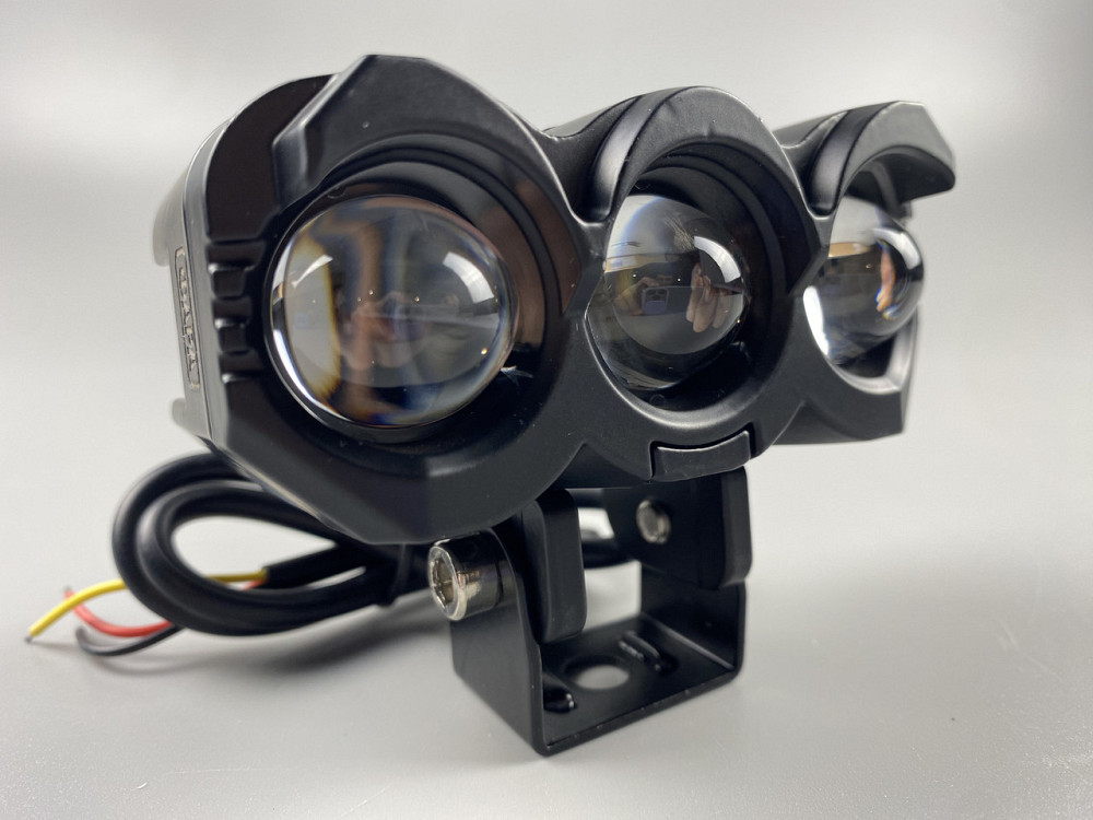 LED фара світлодіодна додаткова 30W з чіткою світловою межею, фара для мотоцикла комбо-промінь Мукачево - фото 9