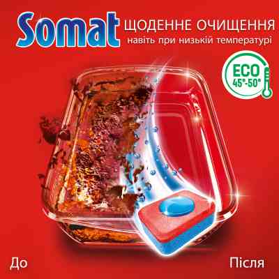 Таблетки для посудомийних машин Somat Classic Power 95+95 шт. (9000101821406) Вінниця