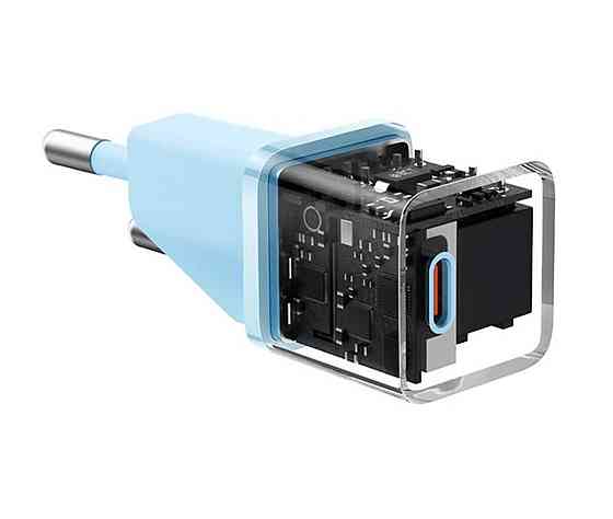 Мережевий зарядний пристрій Baseus GaN5 Fast Charger(mini) 1C 20W EU Blue (CCGN050103) Киев