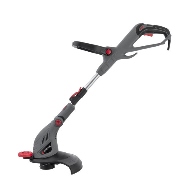 Тример електричний, 0,45 кВт, 10000 об/хв, ширина зрізання 300 мм, телескопічна штанга, регулювання положення головки INTERTOOL Київ - фото 3